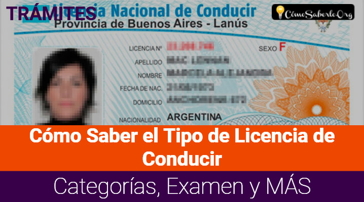 Cómo Saber mi Tipo de Licencia de Conducir en Argentina
