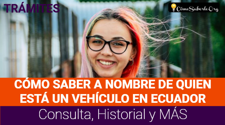 Cómo Saber A Nombre de Quién está un Vehículo en Ecuador