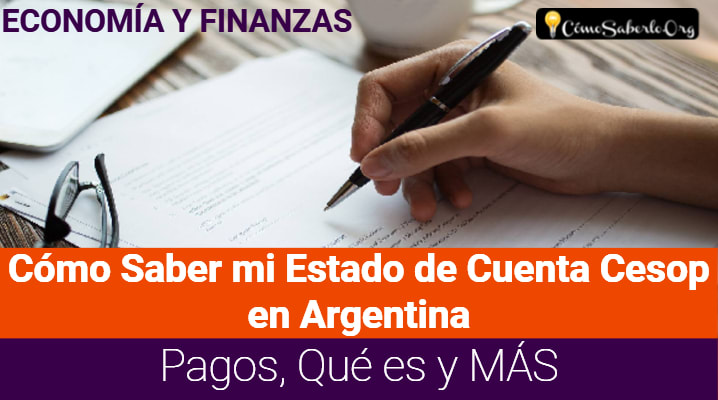 Cómo Saber mi Estado de Cuenta Cesop en Argentina